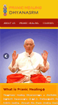 Mobile Screenshot of pranichealingdhyanasrm.com
